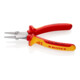 KNIPEX Pince à becs ronds chromée isolée suivant VDE 160 mm