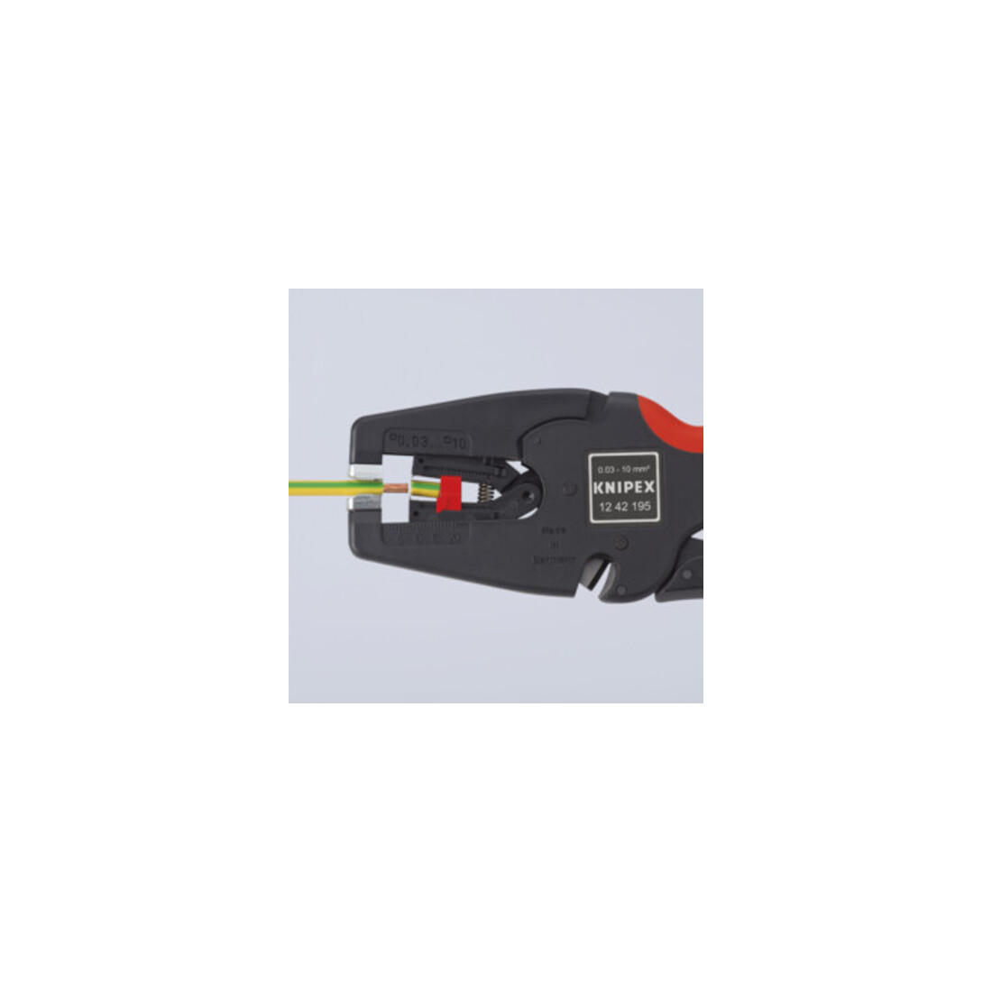 Knipex Pince à dénuder automatique, 195 mm 12 42 195 SB
