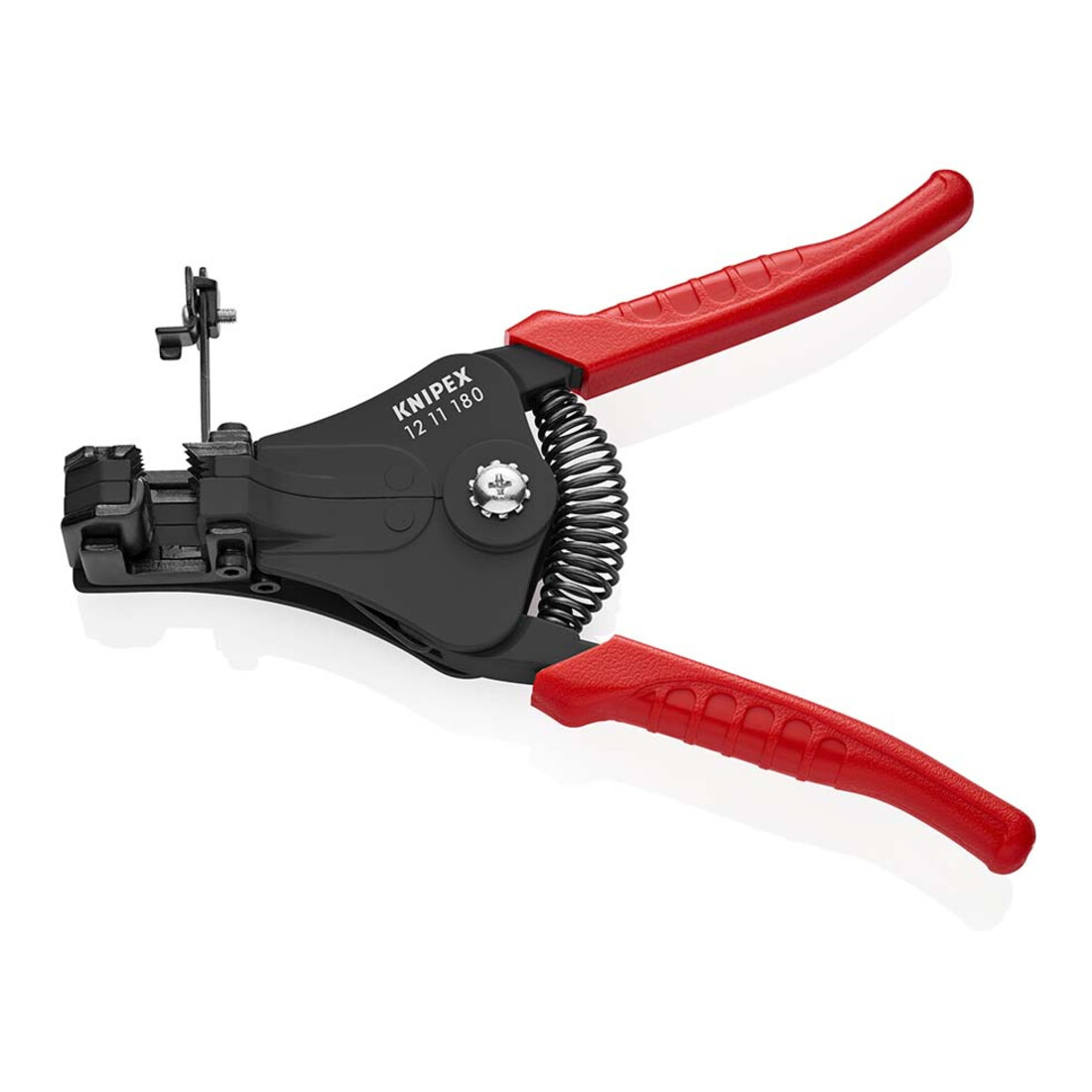 Knipex Pince à dénuder avec couteaux de forme 180mm Valeurs de dénudage 0,5-2,0 ø mm