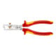 KNIPEX Pince à dénuder SB 180 mm VDE avec couteau à griffer M.