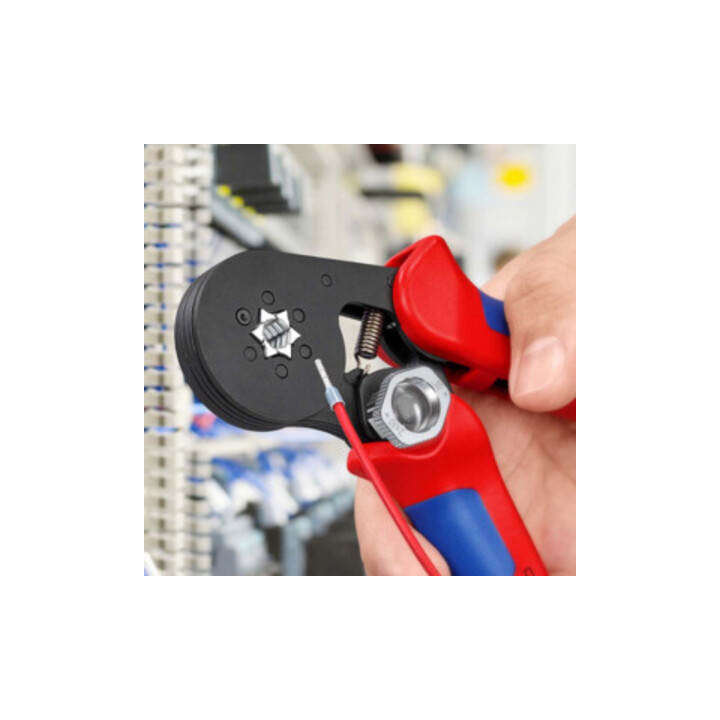 Knipex Pince à embouts 180 mm hexagonale brunie manche multi-composants