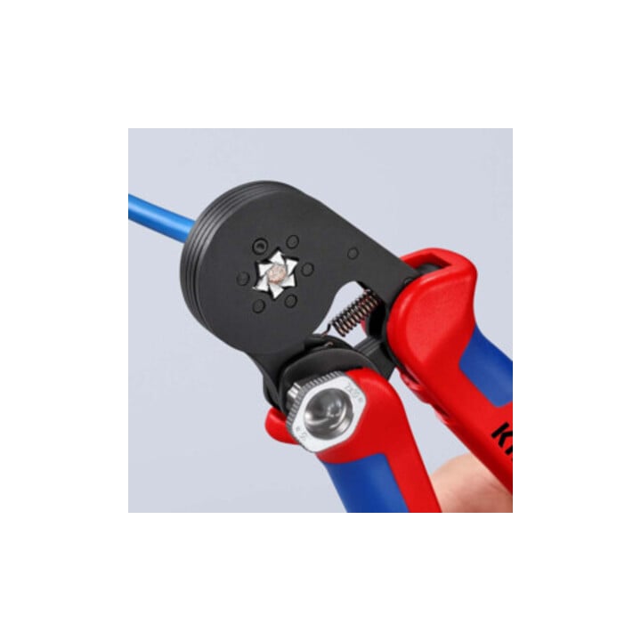 Knipex Pince à embouts 180 mm hexagonale brunie manche multi-composants