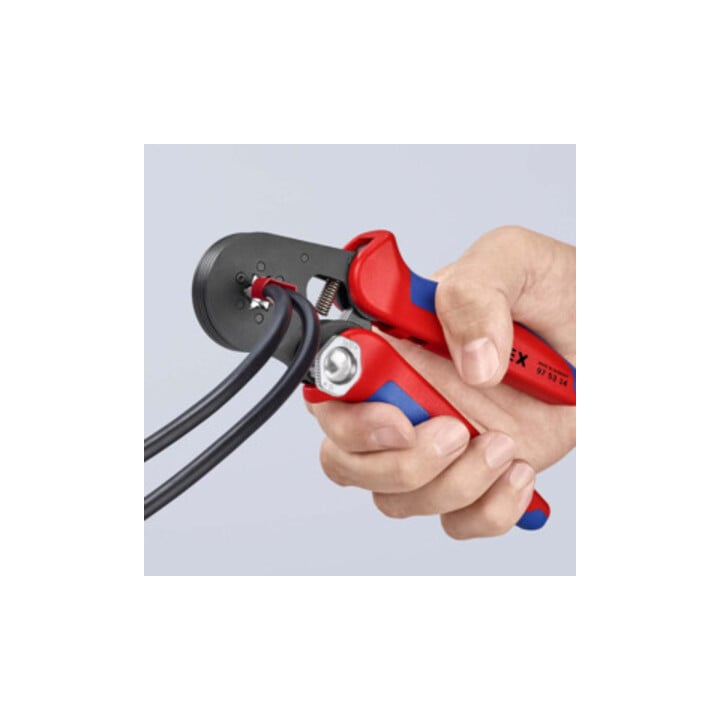 Knipex Pince à embouts 180 mm hexagonale brunie manche multi-composants
