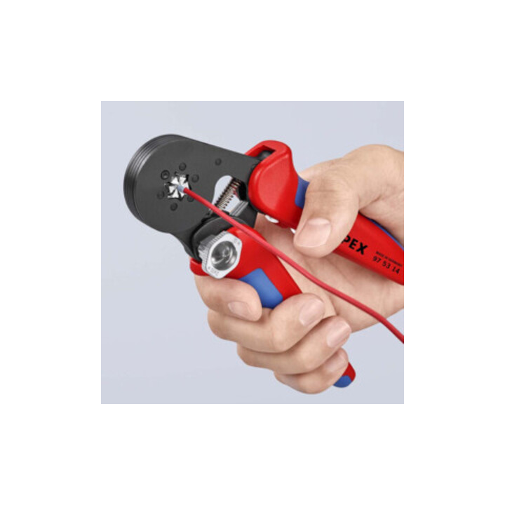 Knipex Pince à embouts 180 mm hexagonale brunie manche multi-composants
