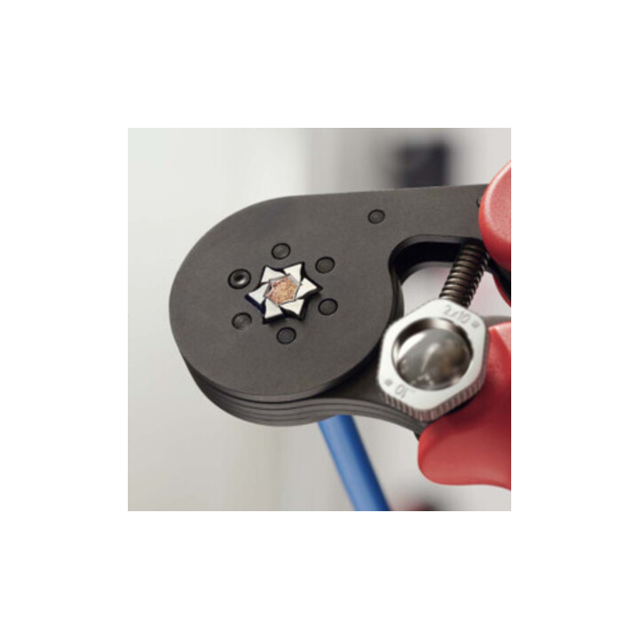 Knipex Pince à embouts 180 mm hexagonale brunie manche multi-composants