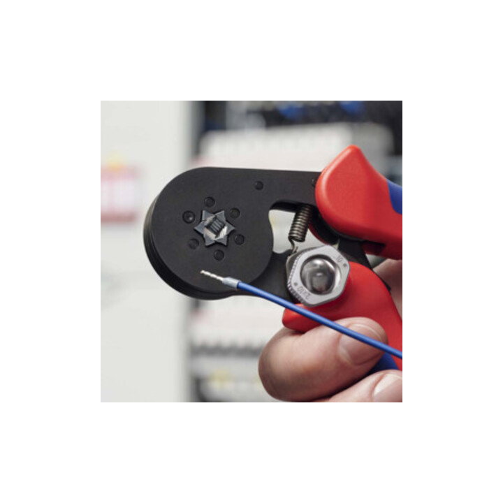 Knipex Pince à embouts 180 mm hexagonale brunie manche multi-composants
