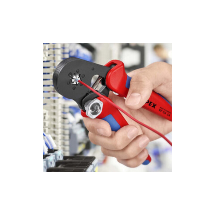 Knipex Pince à embouts 180 mm hexagonale brunie manche multi-composants