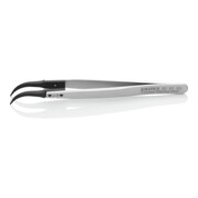 KNIPEX Pince à épiler avec embouts interchangeables ESD lisse 130 mm-1