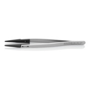 KNIPEX Pince à épiler avec pointes interchangeables ESD lisses 130 mm-1
