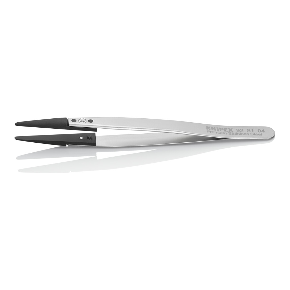 KNIPEX Pince à épiler avec pointes interchangeables ESD lisses 130 mm