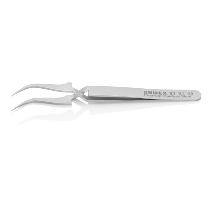 KNIPEX Pince à épiler croisée de précision lisse 115 mm 92 91 03
