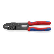 KNIPEX Pince à sertir 97 22 240 SB, manches multi-composants, noir, 240 mm-1