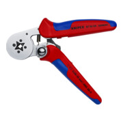 KNIPEX Pince à sertir auto-ajustable pour embouts à fourche 180 mm, manche bi-matière chromé-4