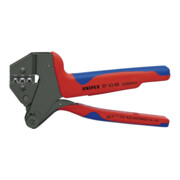 KNIPEX Pince à sertir MC4® & MC4® EVO2 pour embouts interchangeables MC4® Multi-Connect (jusqu’à 6 mm²) manche bi-composant brunie 200 mm-1