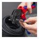 KNIPEX Pince à sertir MultiCrimp® avec magasin interchangeable, manches bi-matière brunies 250 mm