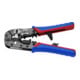 KNIPEX Pince à sertir pour connecteurs RJ45, manches bi-matière, brunie 190 mm