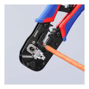 KNIPEX Pince à sertir RJ45 avec gaines multicomposants brunie 190 mm 97 51 13 SB-5