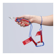 KNIPEX Pince combinée fine chromée avec poignées multicomposants 185 mm-2