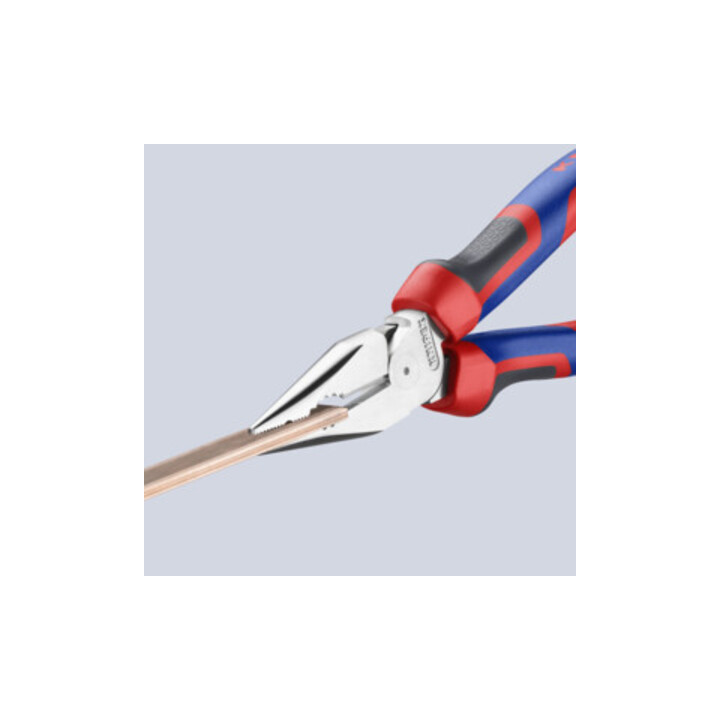 KNIPEX Pince combinée fine chromée avec poignées multicomposants 185 mm
