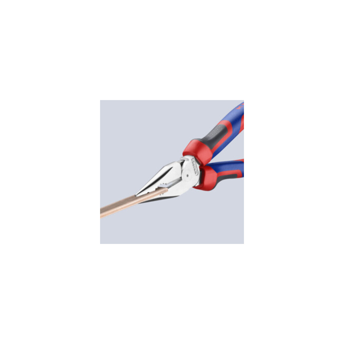 KNIPEX Pince combinée fine chromée avec poignées multicomposants 185 mm