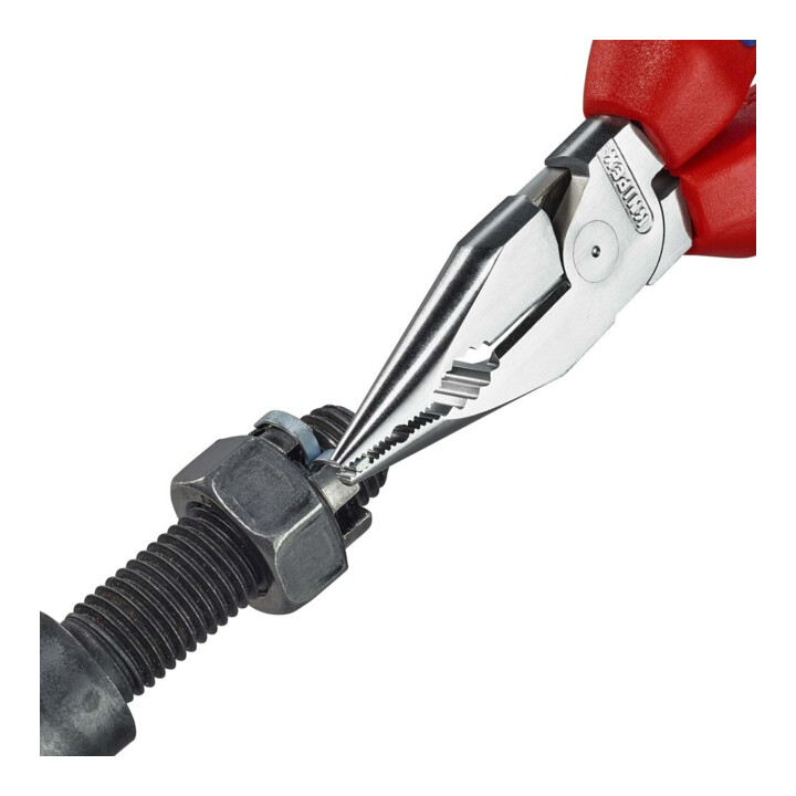 KNIPEX Pince combinée fine chromée avec poignées multicomposants 185 mm