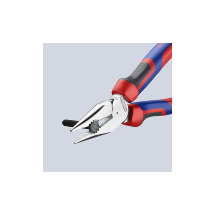 KNIPEX Pince combinée fine chromée avec poignées multicomposants 185 mm