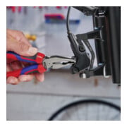 KNIPEX Pince combinée fine polie avec poignées multicomposants 185 mm-2