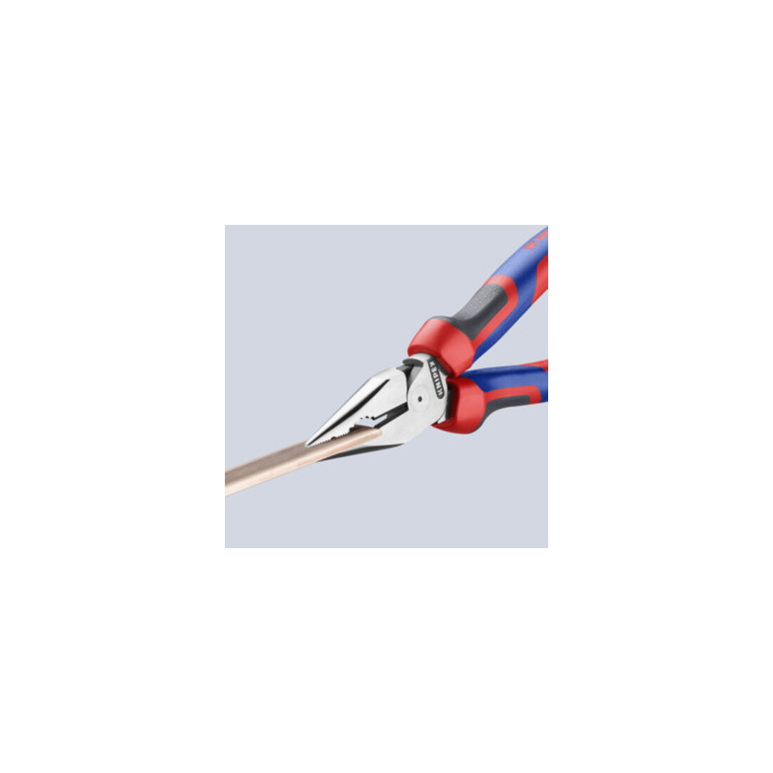 KNIPEX Pince combinée fine polie avec poignées multicomposants 185 mm