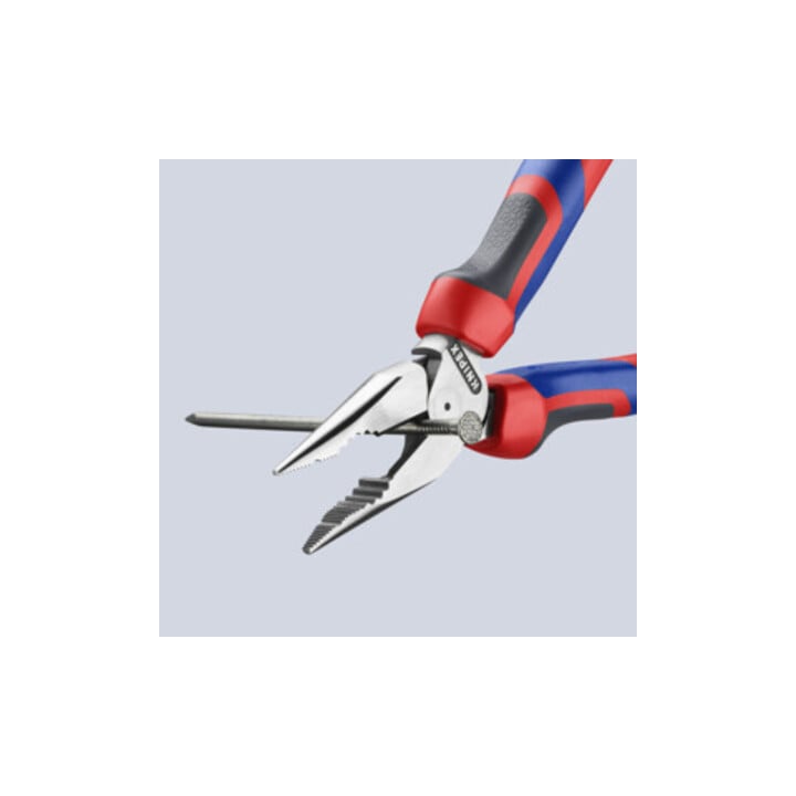 KNIPEX Pince combinée fine polie avec poignées multicomposants 185 mm