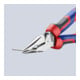 KNIPEX Pince combinée fine polie avec poignées multicomposants 185 mm