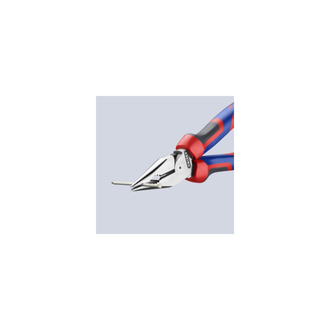 KNIPEX Pince combinée fine polie avec poignées multicomposants 185 mm