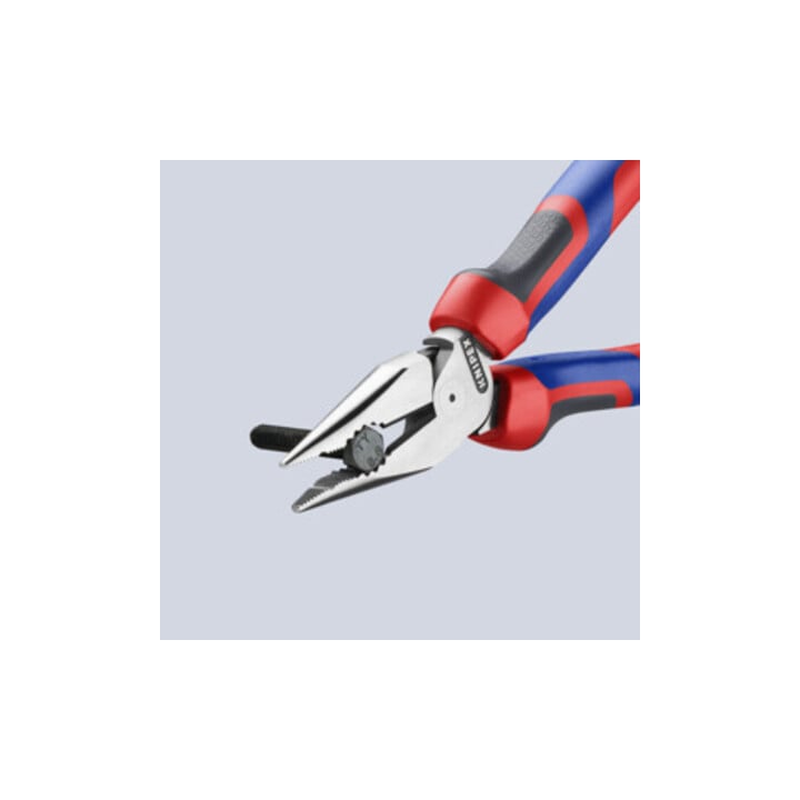 KNIPEX Pince combinée fine polie avec poignées multicomposants 185 mm