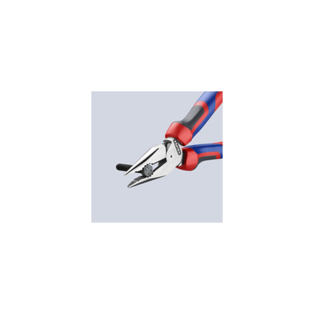 KNIPEX Pince combinée fine polie avec poignées multicomposants 185 mm