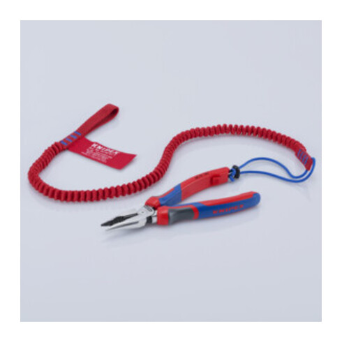 KNIPEX Pince combinée fine polie avec poignées multicomposants 185 mm