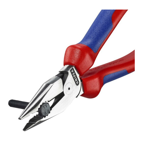 KNIPEX Pince combinée fine polie avec poignées multicomposants 185 mm