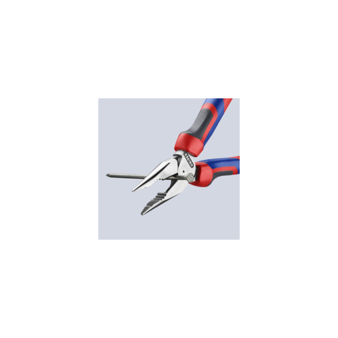 KNIPEX Pince combinée fine polie avec poignées multicomposants 185 mm
