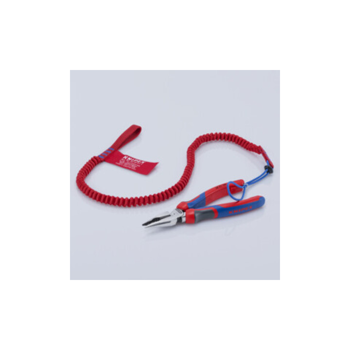 KNIPEX Pince combinée fine polie avec poignées multicomposants 185 mm