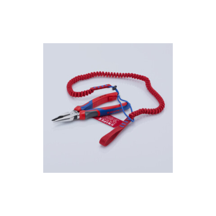 KNIPEX Pince combinée fine polie avec poignées multicomposants 185 mm