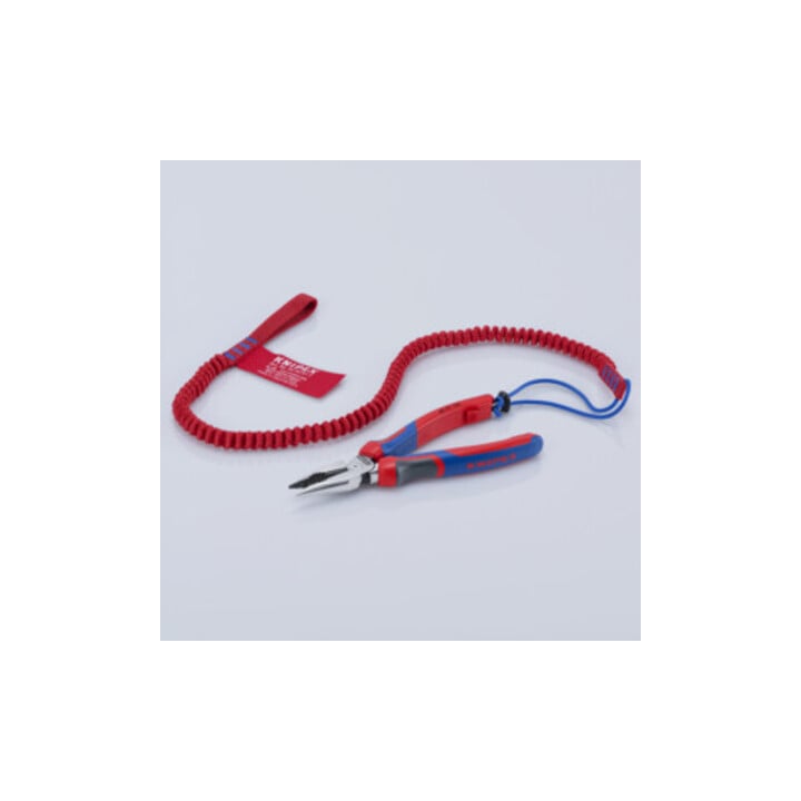 KNIPEX Pince combinée fine polie avec poignées multicomposants 185 mm
