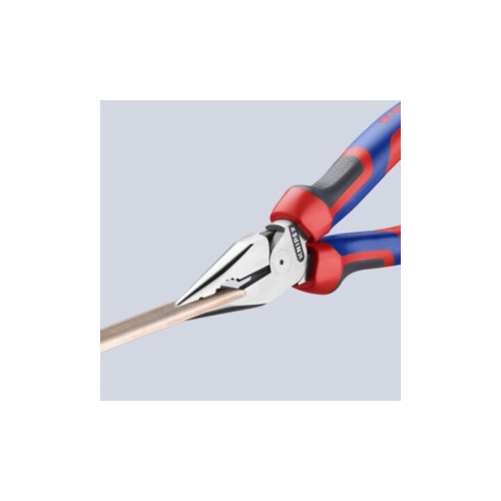 KNIPEX Pince combinée fine polie avec poignées multicomposants 185 mm