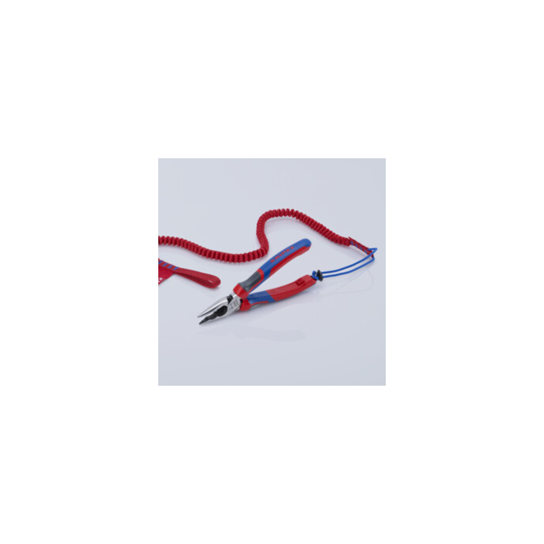 KNIPEX Pince combinée fine polie avec poignées multicomposants 185 mm