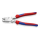 KNIPEX Pince combinée professionnelle "Lineman's Pliers" modèle américain, manches multi-composants, chromée 240 mm