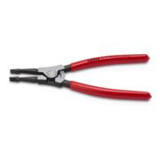 KNIPEX Pince de montage pour circlips sur arbres, revêtement plastique, brunie, 170 mm-2