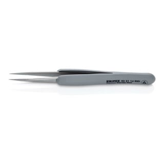 KNIPEX Pince de précision ESD 130 mm, manche caoutchouté antistatique