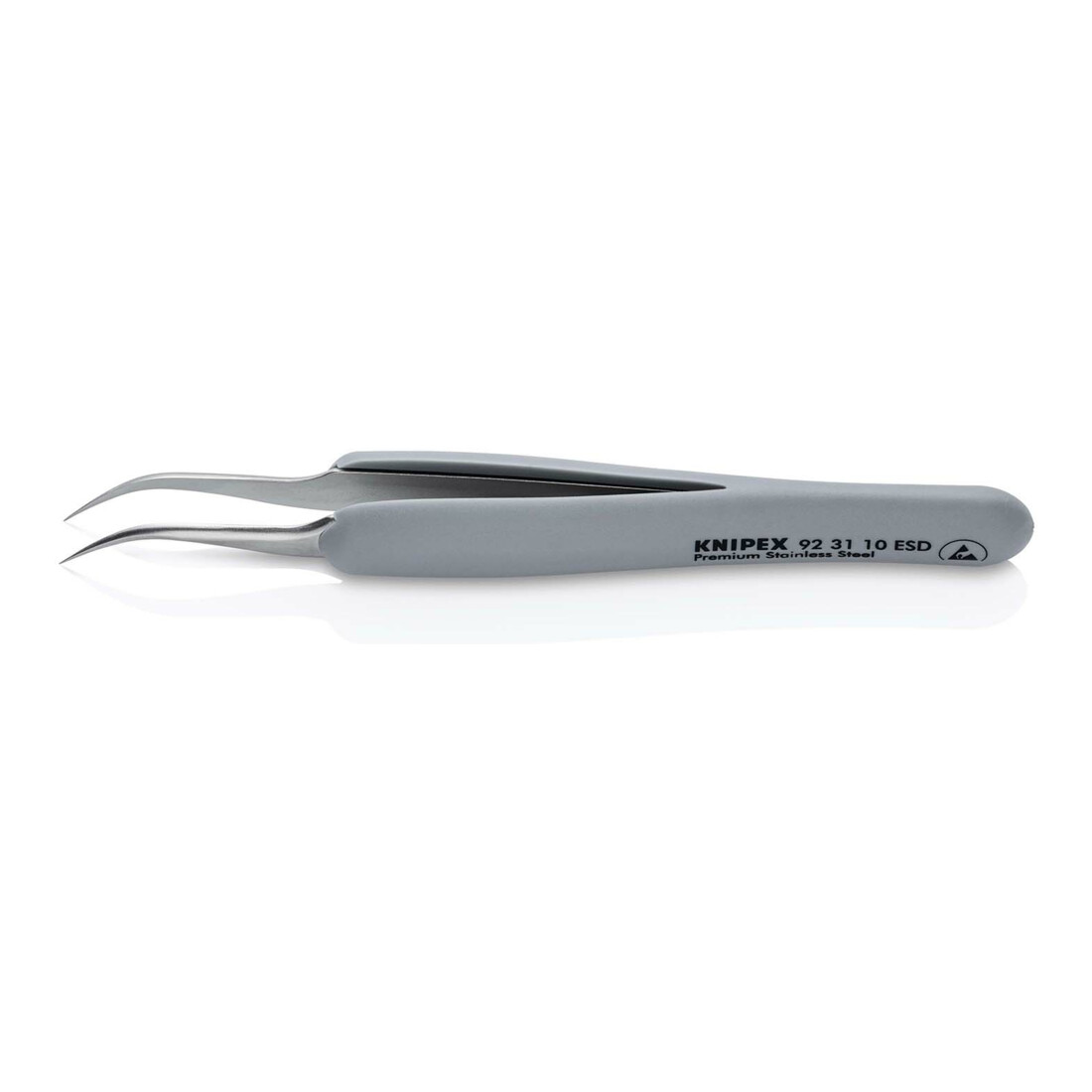 KNIPEX Pince de précision ESD avec manche caoutchouté 122 mm 92 31 10 ESD