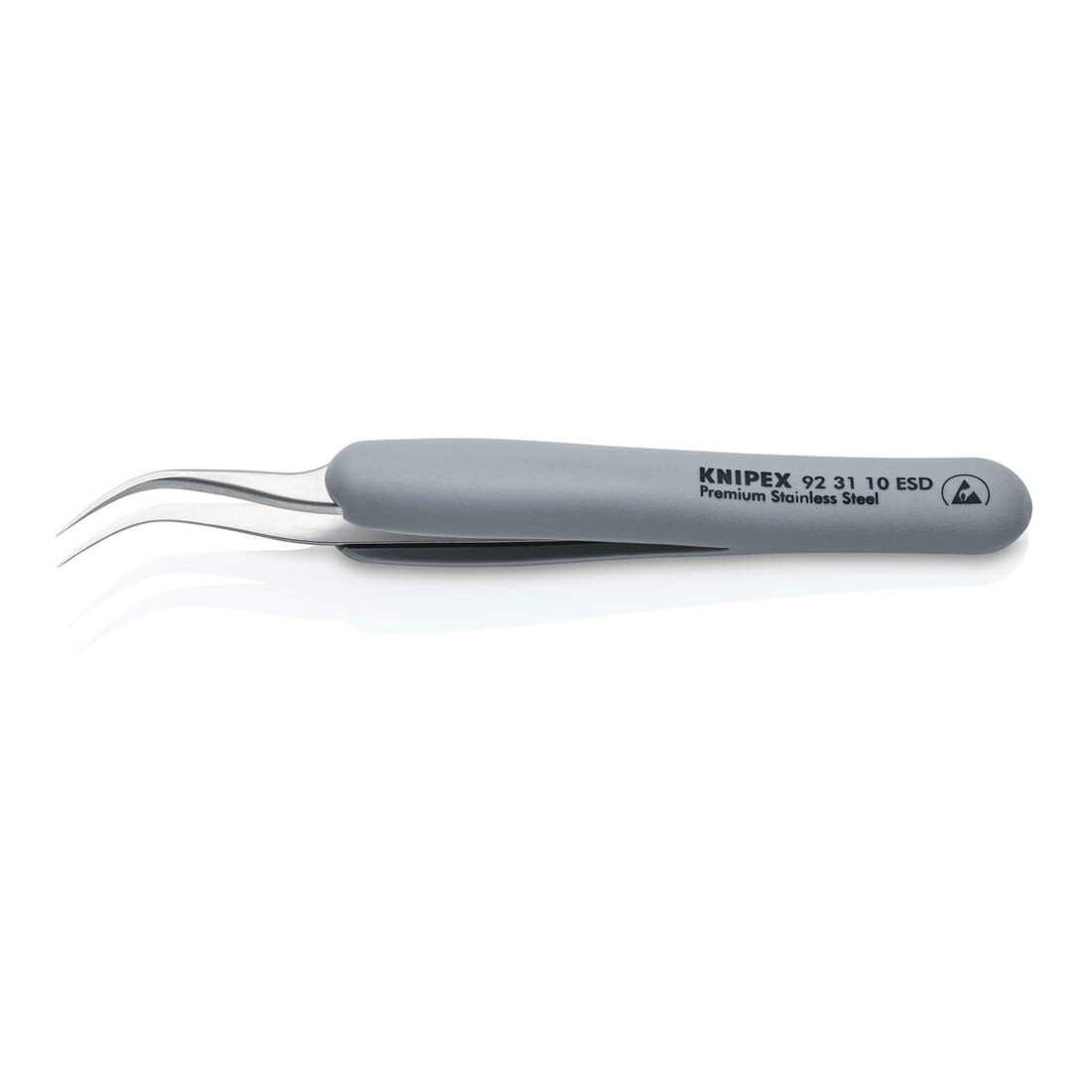 KNIPEX Pince de précision ESD avec manche caoutchouté 122 mm 92 31 10 ESD