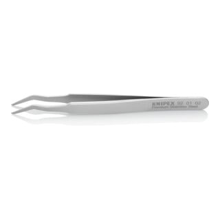 KNIPEX Pince de précision lisse SMD 120 mm 92 01 02