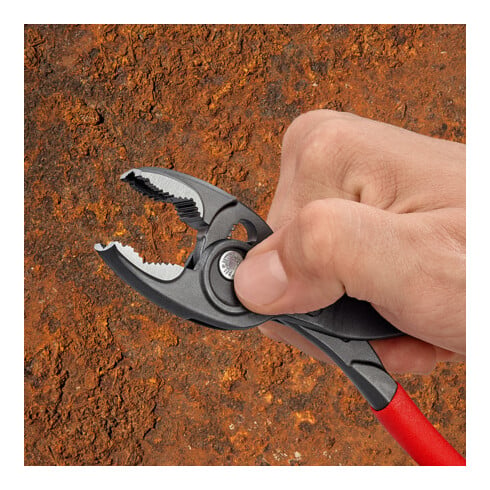 KNIPEX Pince de préhension frontale brunie à froid, Longueur totale: 200 mm