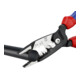 KNIPEX Pince multifonction électricien 13 72 200 modèle métrique avec poignées multicomposants noir encre 200 mm