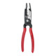 KNIPEX Pince multifonction pour électricien 13 71 200, modèle métrique, revêtement plastique noir, 200 mm